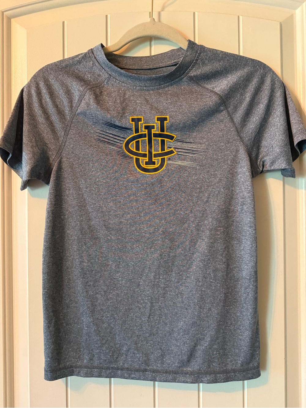 Rivalry Threads Heather Gray Tee with UCI logo